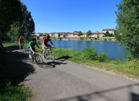 La Saône, rive gauche