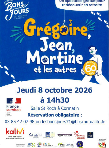 Comédie "Grégoire, Jean, Martine et les autres"