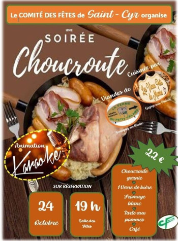 Soirée Choucroute & Karaoké 