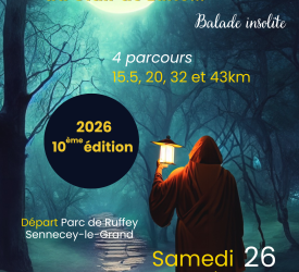 Randonnée Nocturne du Chemin des Moines au Clair de Lune