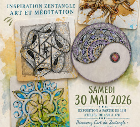 Exposition et Atelier : l'Art du Zentangle