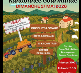 Randonnée gourmande par les Jeunes agriculteurs du Chalonnais