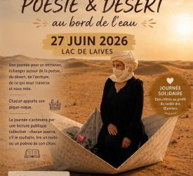 Journée poésie & désert au bord de l'eau