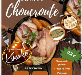 Soirée Choucroute & Karaoké 