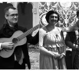 Trio guitare, cor, piano forte : les murmures passagers