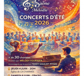 Concert d'été Saône Mélodie