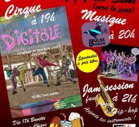 Cirque & Musique en bord de Saône