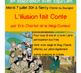 Spectacle Contes et Magie L'illusion fait Conte