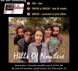 "Hills of Nowhere" en concert