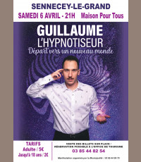 Guillaume L'hypnotiseur : Départ vers un nouveau monde