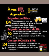 Soirée Concert Monkey Five