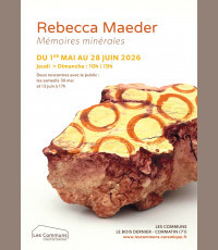 Exposition Rebecca Maeder - Mémoires Minérales