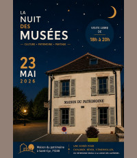 La nuit européenne des musées : Maison du Patrimoine 