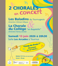 Concert des Baladins du Tournugeois