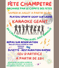 Fête champêtre 