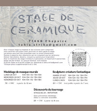 Stages céramique 