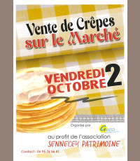 Vente de crêpes