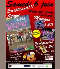 Cirque & Musique en bord de Saône