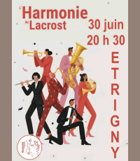Concert de l'Hamonie de Lacrost