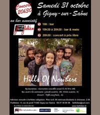 "Hills of Nowhere" en concert