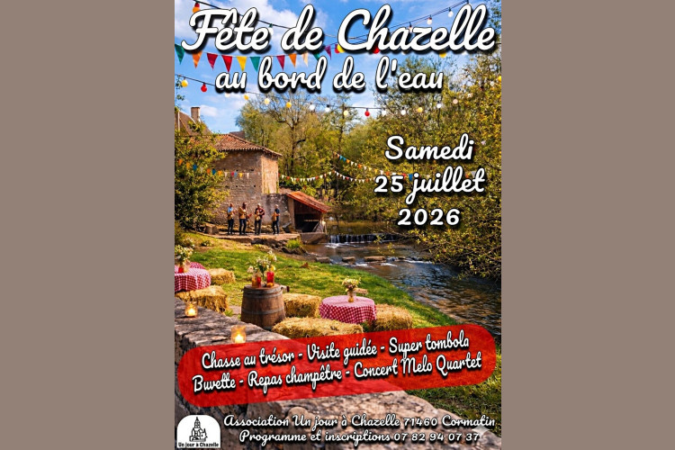 Crédits photo :  Un jour à Chazelle