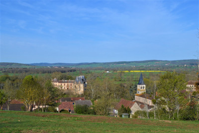 Panorama village de Cormatin