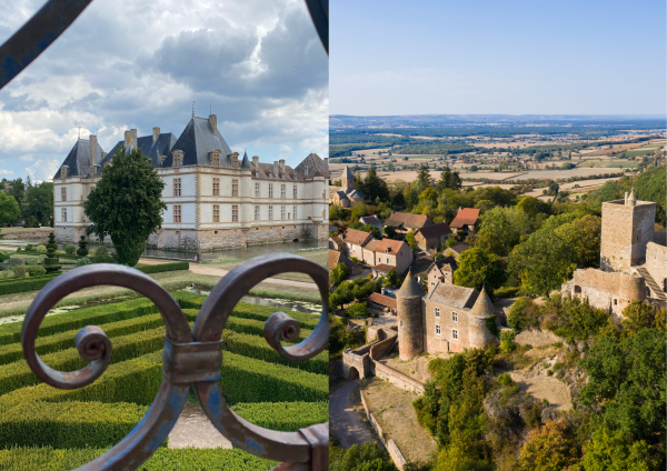 à l'assaut de la route des châteaux en Bourgogne du sud 